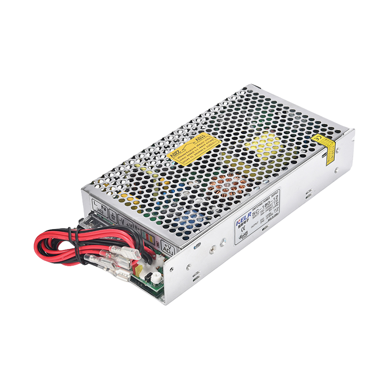 SC-180W 系列 單輸出帶電池充電功能(UPS)開(kāi)關(guān)電源
